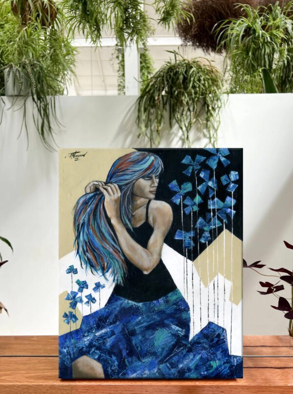 Sapphire In The Garden